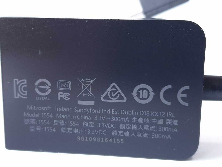 кабель Mini DisplayPort to  VGA Thunderbolt Microsoft Surface 1554  VGA HP 1.8м
