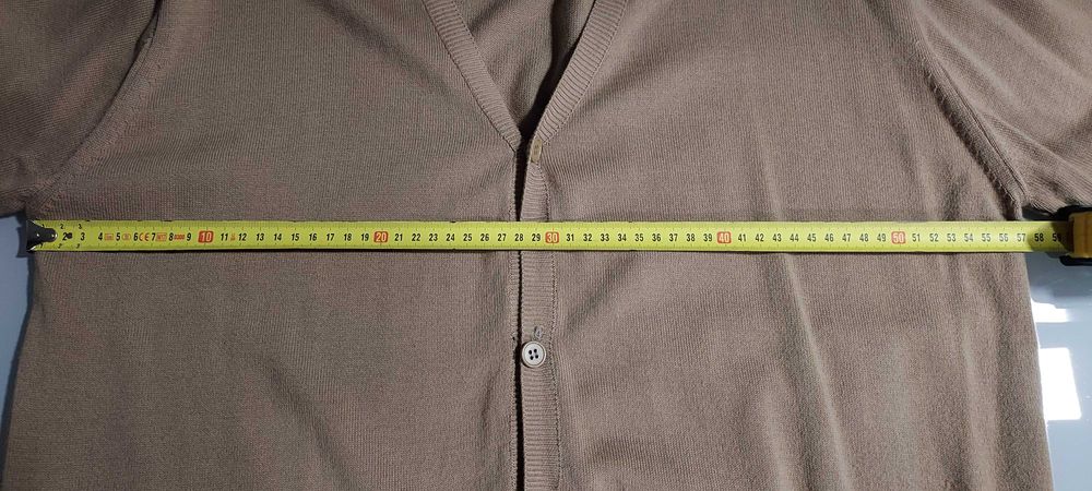 Cardigan em malha como novo XXL Homem