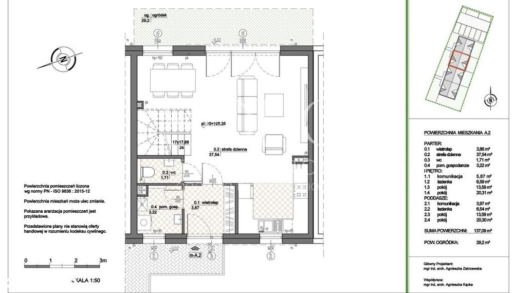 Dom bliźniak 137 m2 | ul. Wrobela | ogródek