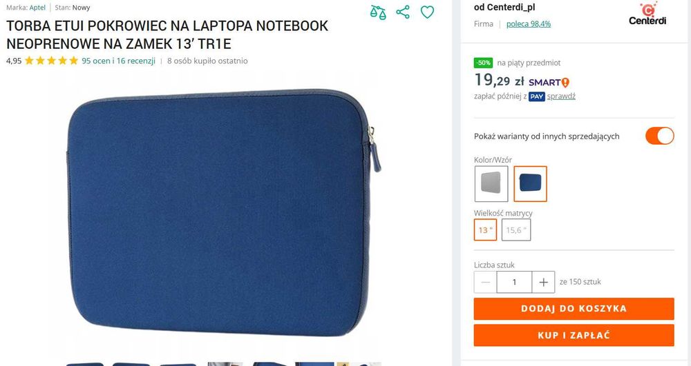 2 nowe etui na tablet 13 calowy