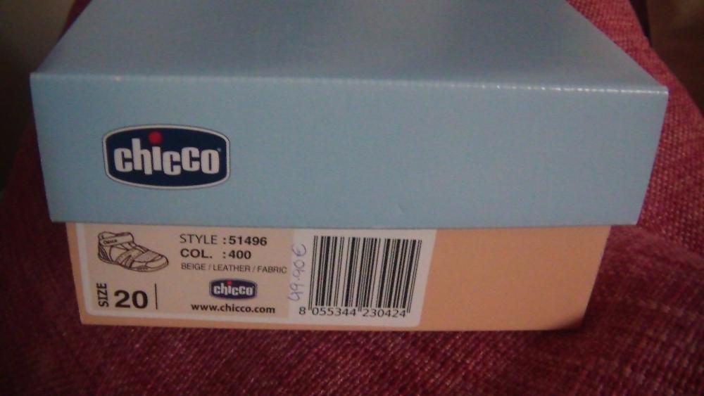 Botas Chicco nº19 novas