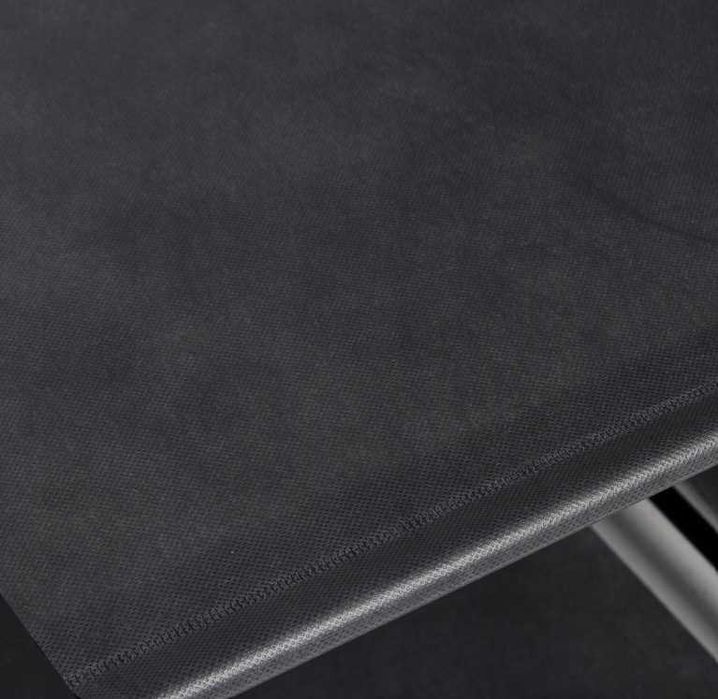 Wieszak Szafa Tekstylna Garderoba Materiałowa Organizer Półki Czarny 170x165cm