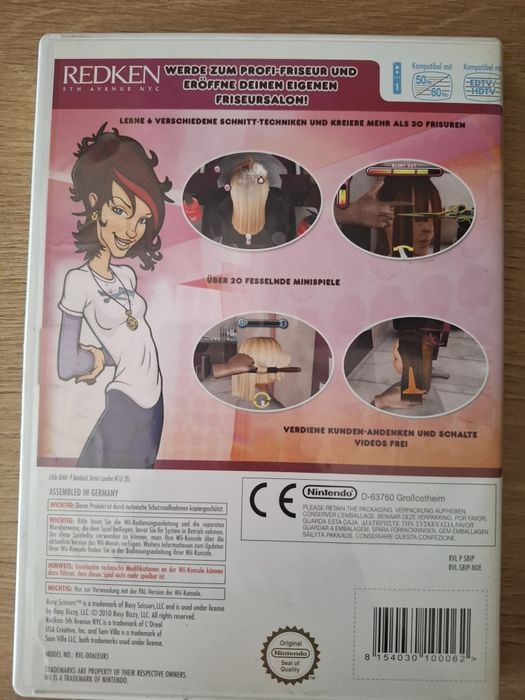 Salon fryzjerski Wii