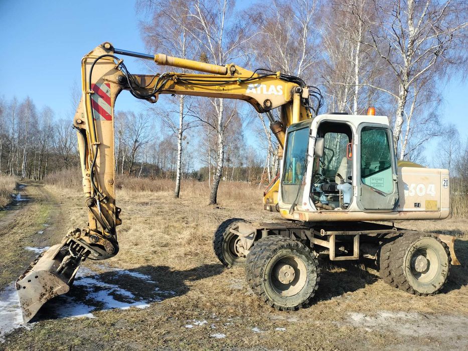 Koparka obrotowa Atlas 1504