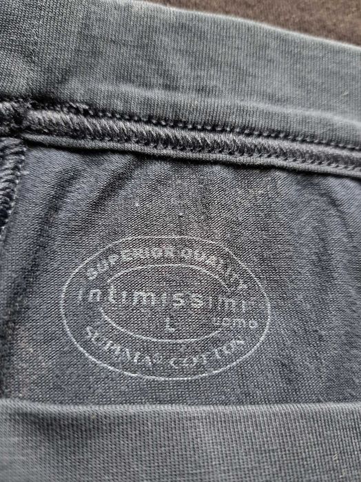 Bokserki męskie L IUMAN Intimissimi UOMO + Liv Czarne