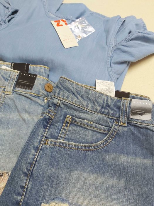 Calções novos para menina tamanho 11-12 anos apenas 4€ cada peça