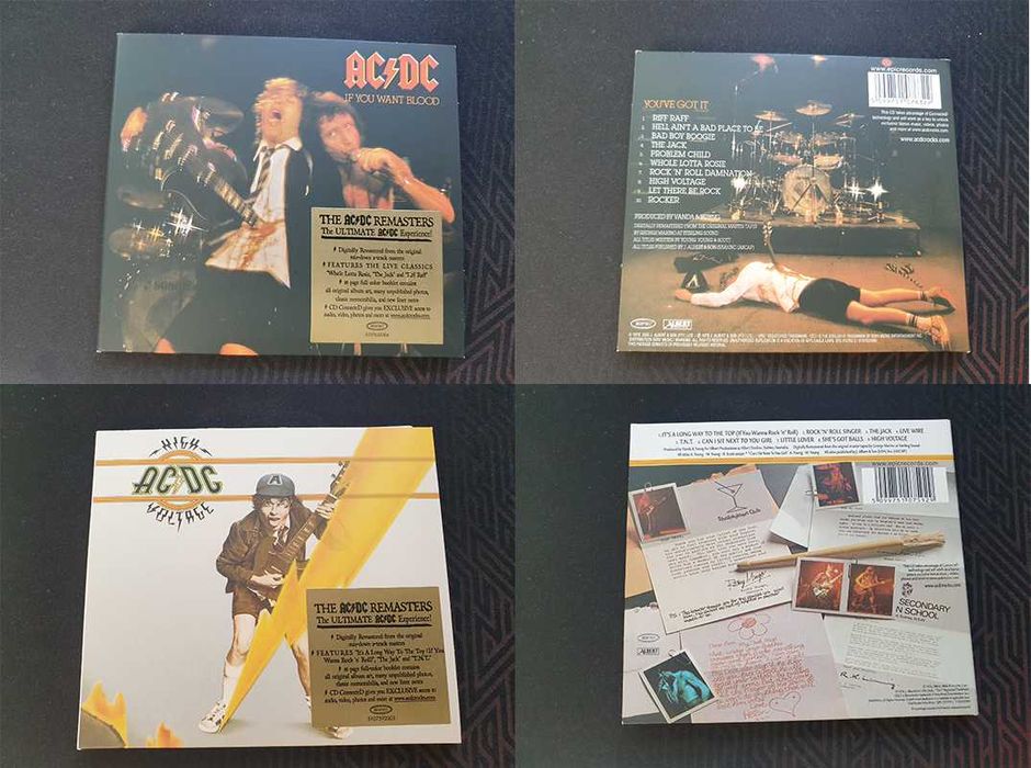 Coleccao musica CD ACDC