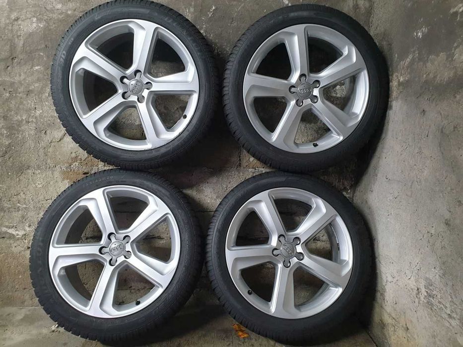 Felgi aluminiowe koła Audi Q5 R20 5x112 opony zimowe 255/45R20 6,4mm