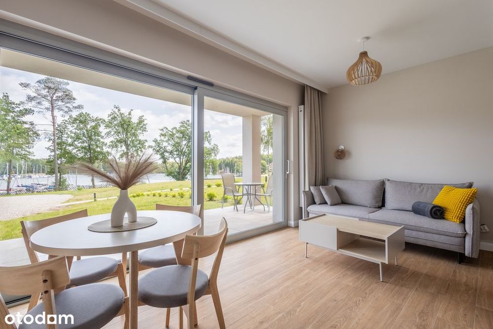 Apartament w Marinie Stranda Giżycko z widokiem na Jezioro Kisajno