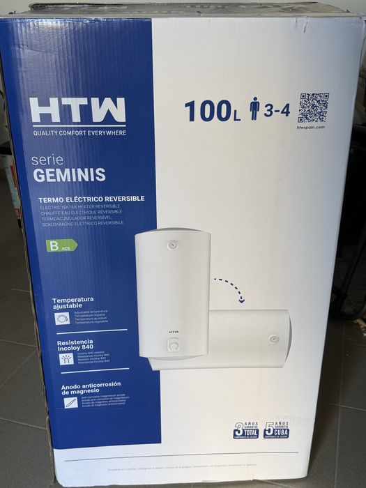 Termocumulador 100 litros novo