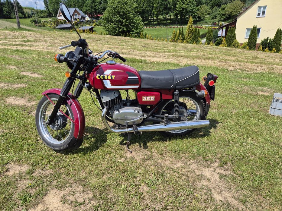 CZ 350 Motocykl PRL