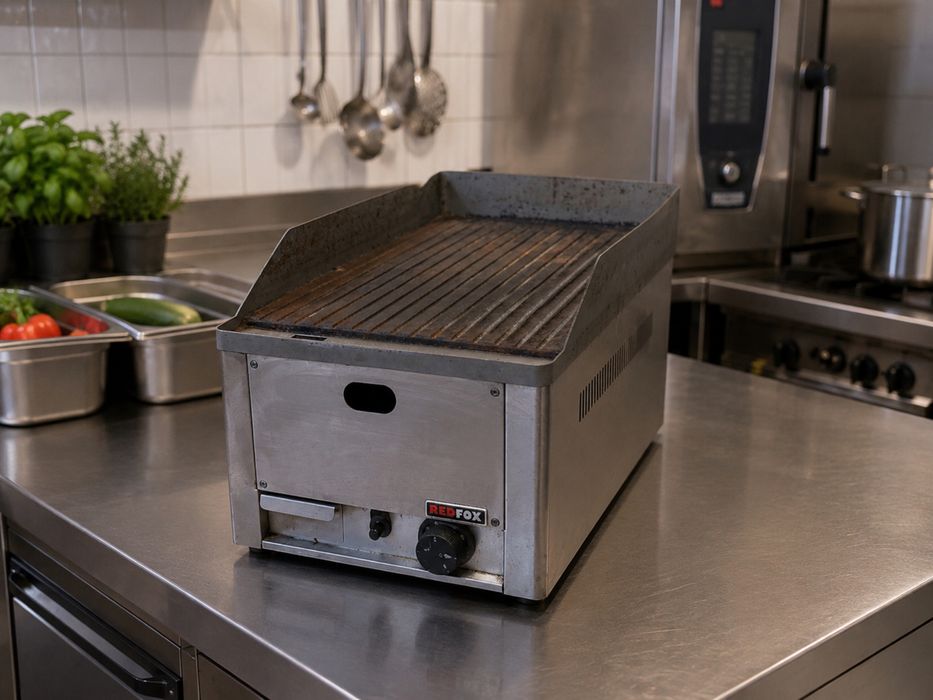 Grill gazowy Red Fox, plyta grillowa