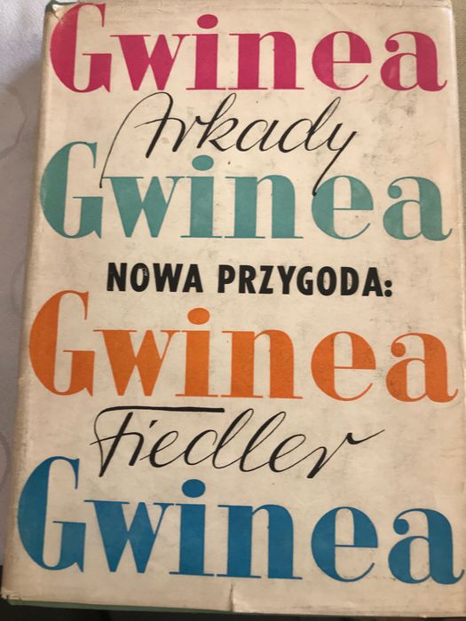 Książka Arkadego Fiedlera pt.” Nowa Przygoda Gwinea”
