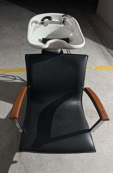 Rampa de lavagem Cabeleireiro