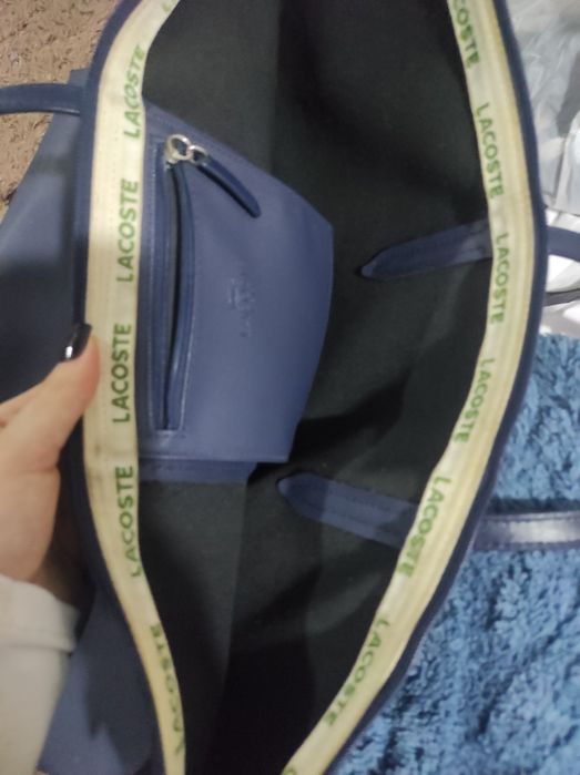 Сумка Lacoste синя