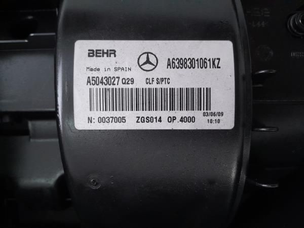 Chauffage / sofagem completa MERCEDES-BENZ Vito / Vito Combi (W639)