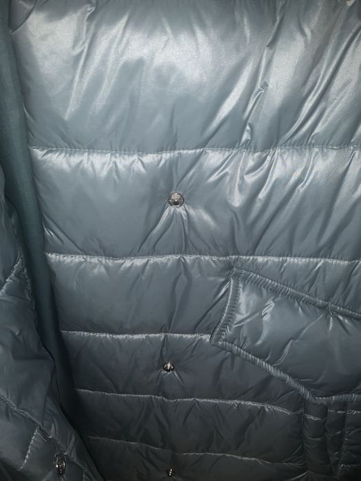 Дутое стеганное пальто