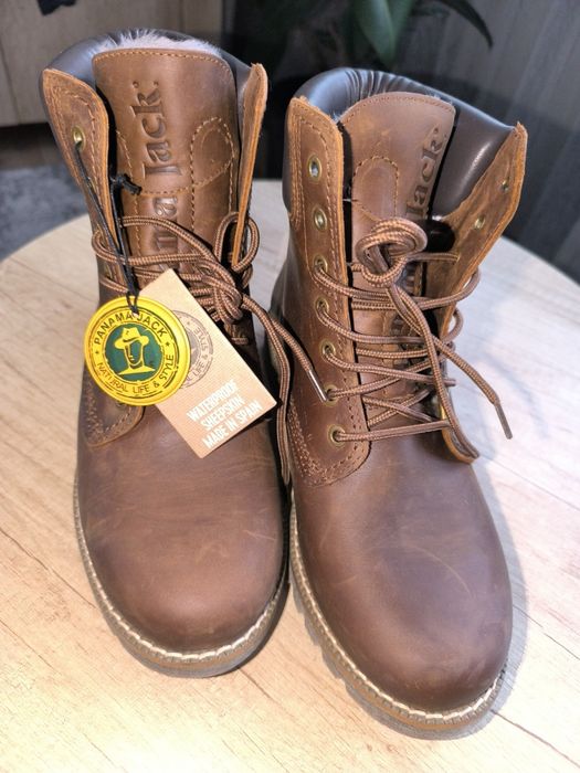 Trapery Panama Jack skóra  naturalna. Hiszpania