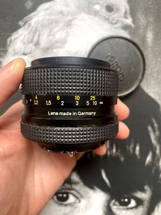 Carl Zeiss Planar 1.4 50mm HFT Rolleiflex SL made in Germany QBM