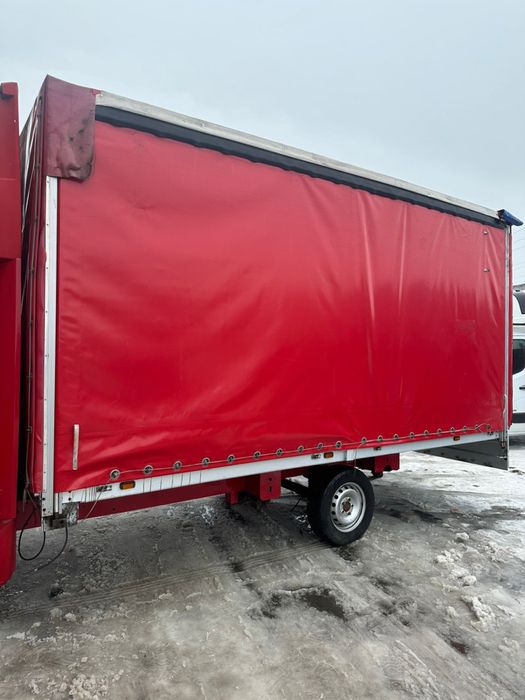 Будка, кузов тентований бортовий 10європал Повна штора!