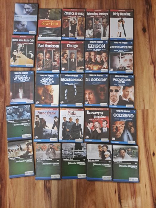 DVD film płyta w opakowaniach