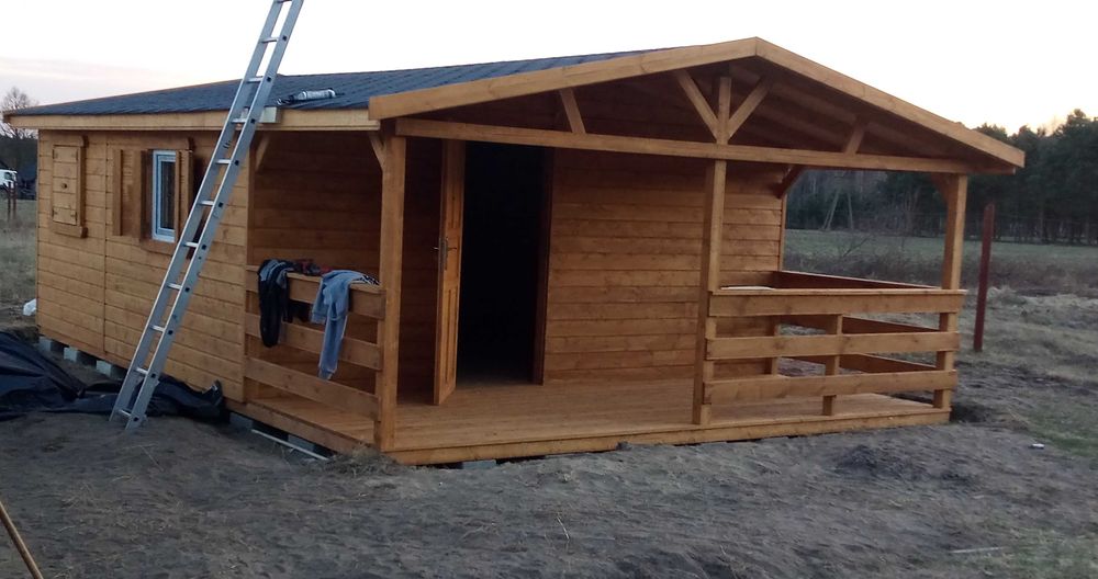 Domki letniskowe STUGA 18 m² bez pozwolenia z montażem