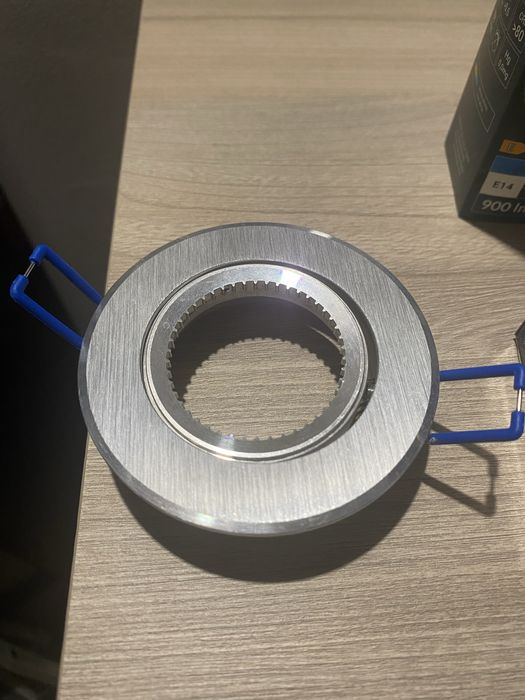 Oprawa halogenowa szczotkowana stal