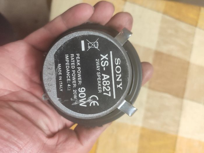 Coluna Auto Sony XS-A827 90w