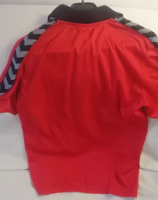 Polo Hummel vermelho
