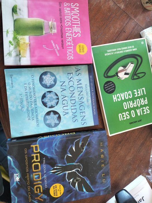 Livros usados mas em bom estado