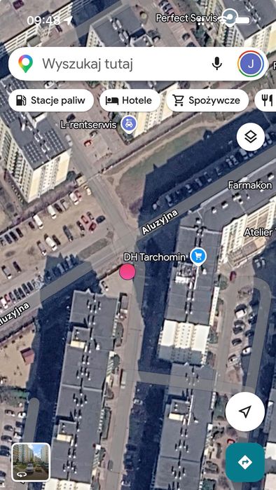 Miejsce parkingowe naziemne Aluzyjna