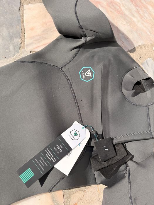 Fato de surf Vissla 7 Seas 4/3 mm – L – Novo, nunca usado