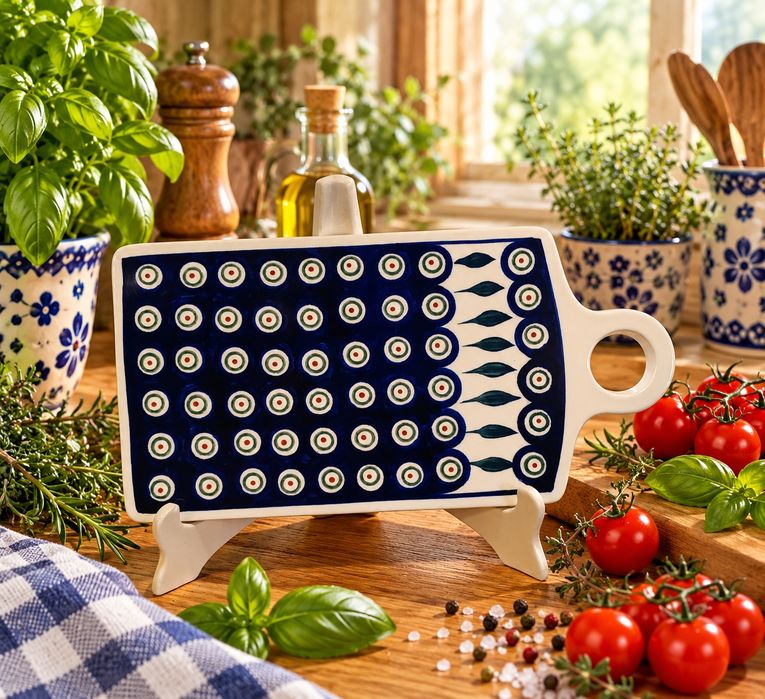 Deska ceramiczna D56 prostokątna Zakłady Ceramiczne Bolesławiec/Gat.1
