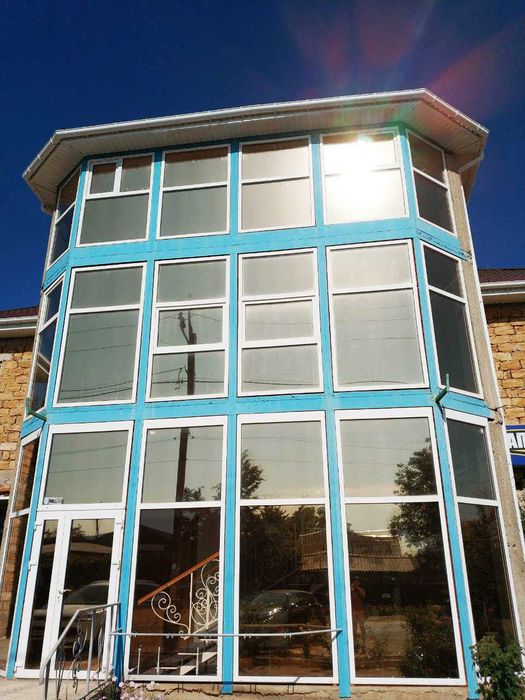 Зеркальная пленка на окна. Солнцезащитная тонировка