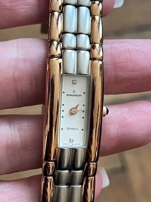 Продам жіночий годинник ROMANSON MGP 23K Gold Plated