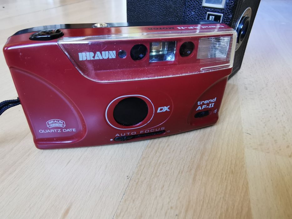 Kodak SIX-20 Brownie + Braun Trend AFII unikatowe aparaty OKAZJA