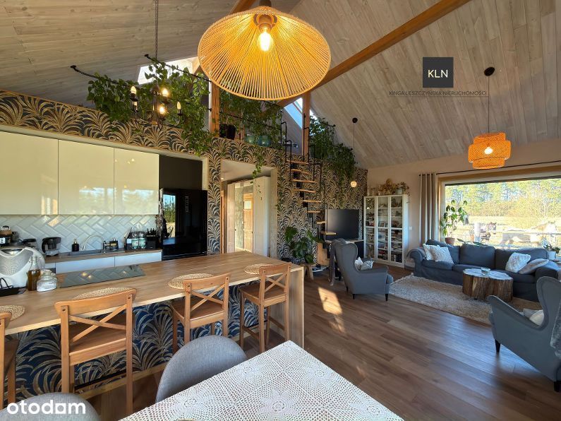 Piękny dom z wyposażeniem, działka 3000m2