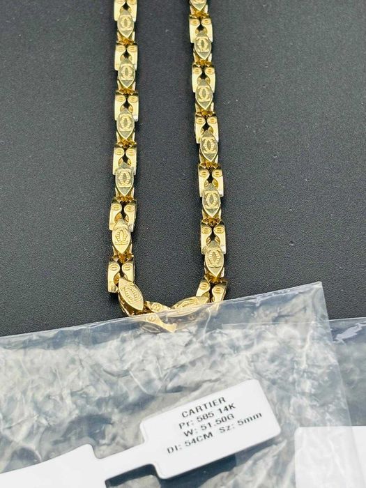 Złote Grube Łańcuchy Łańcuszki Złoto 585 14K Nowe Super Cena Wybór