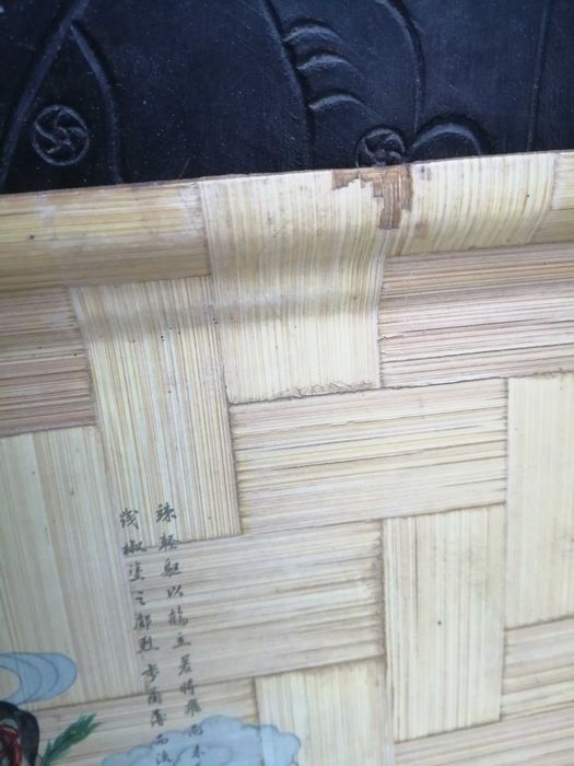 conj oriental em bambu , ver fotos