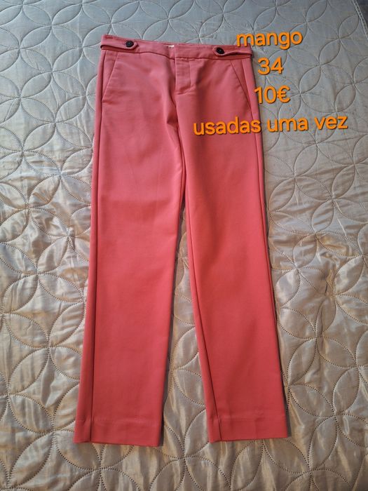 Calças clássicas 34