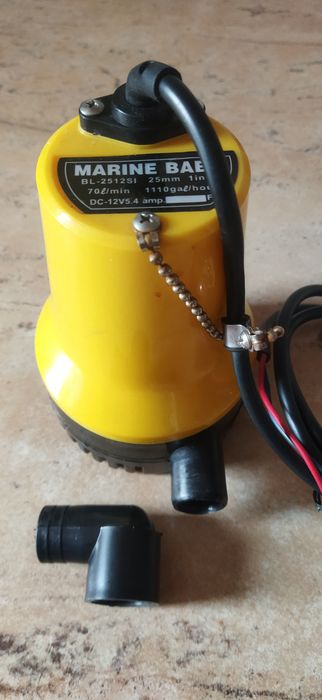 Pompa 12V zatapialna zęzowa