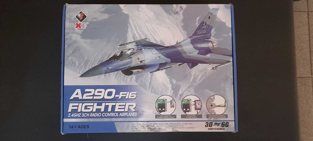 A290-F16 Fighter 2.4ghz 3ch Radio Control Airplanes
