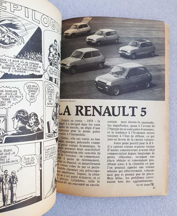 Livro de BD ~ "SUPERMAN POCHE" ~ Bimestral ~ 66 Pag. ~ Francês ~ 1977