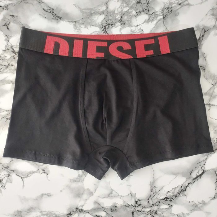 Чоловічі чорні труси Diesel. Мужские черные боксеры Дизель