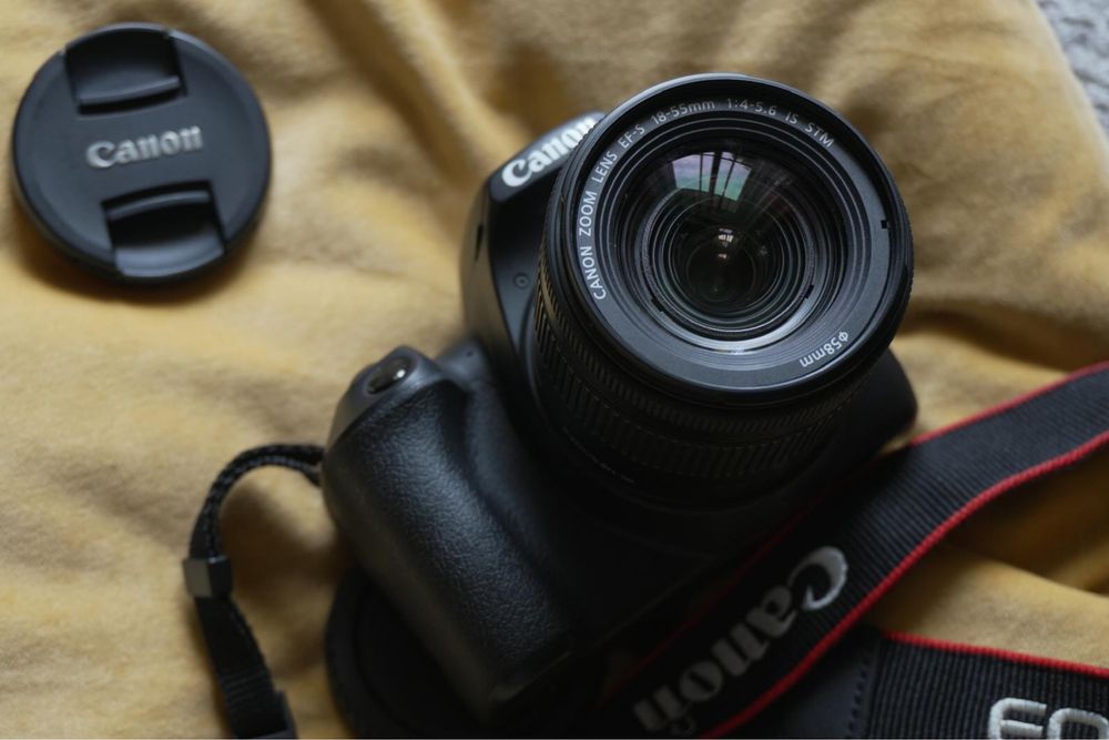 Canon EOS 250D + 18-55mm IS STM + 50mm f/1.8stm +2 baterias