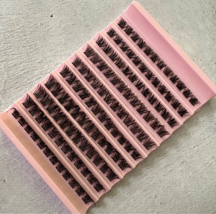 Kępki rzęs bondingowe przedłużanie