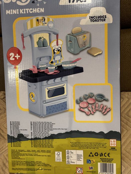 Bluey mini kitchen kuchnia zabawkowa nowa