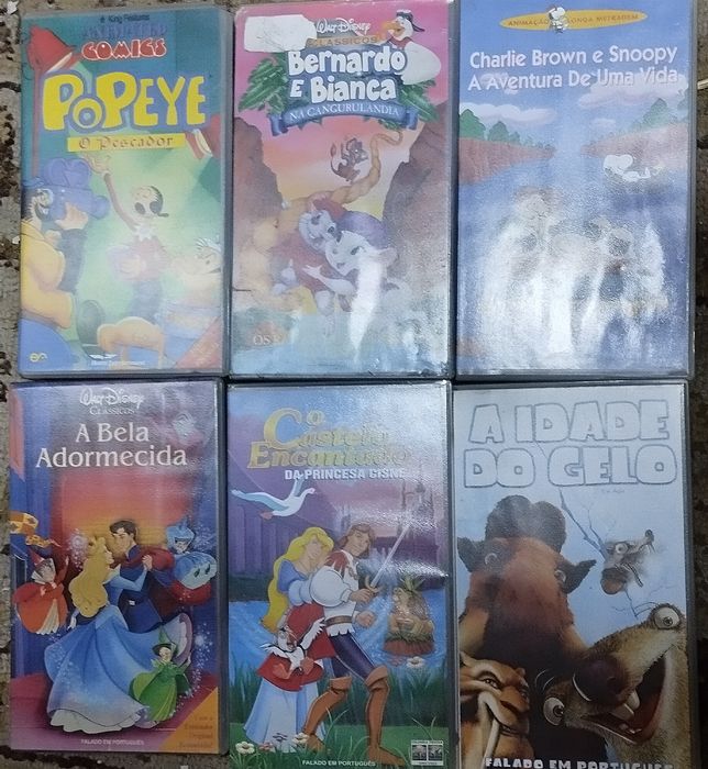 +50 cassetes VHS