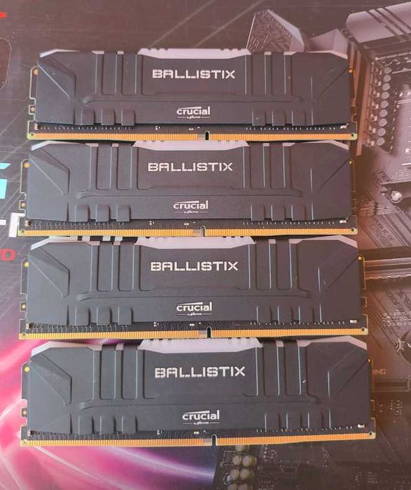 Ram Crucial Ballistix 32GB (4x8) 3600 MHz CL16 DDR4