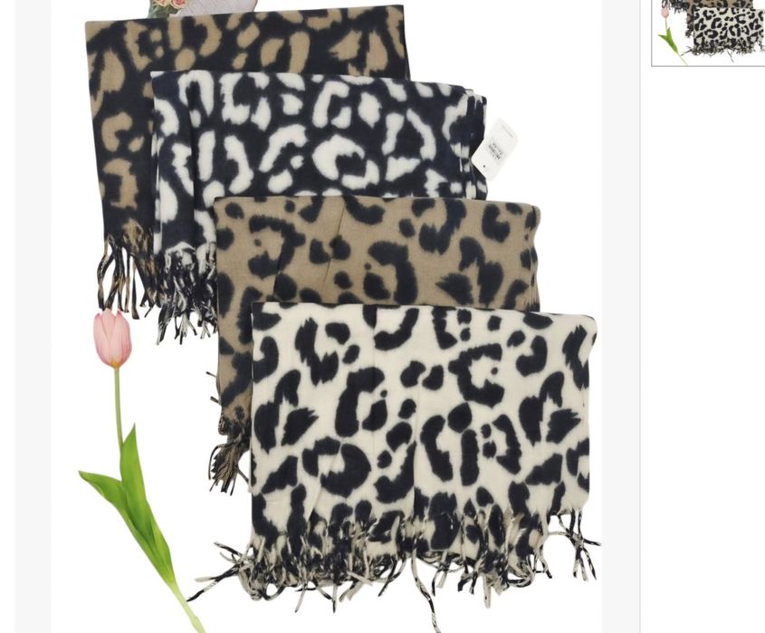 Damskie szale kominy